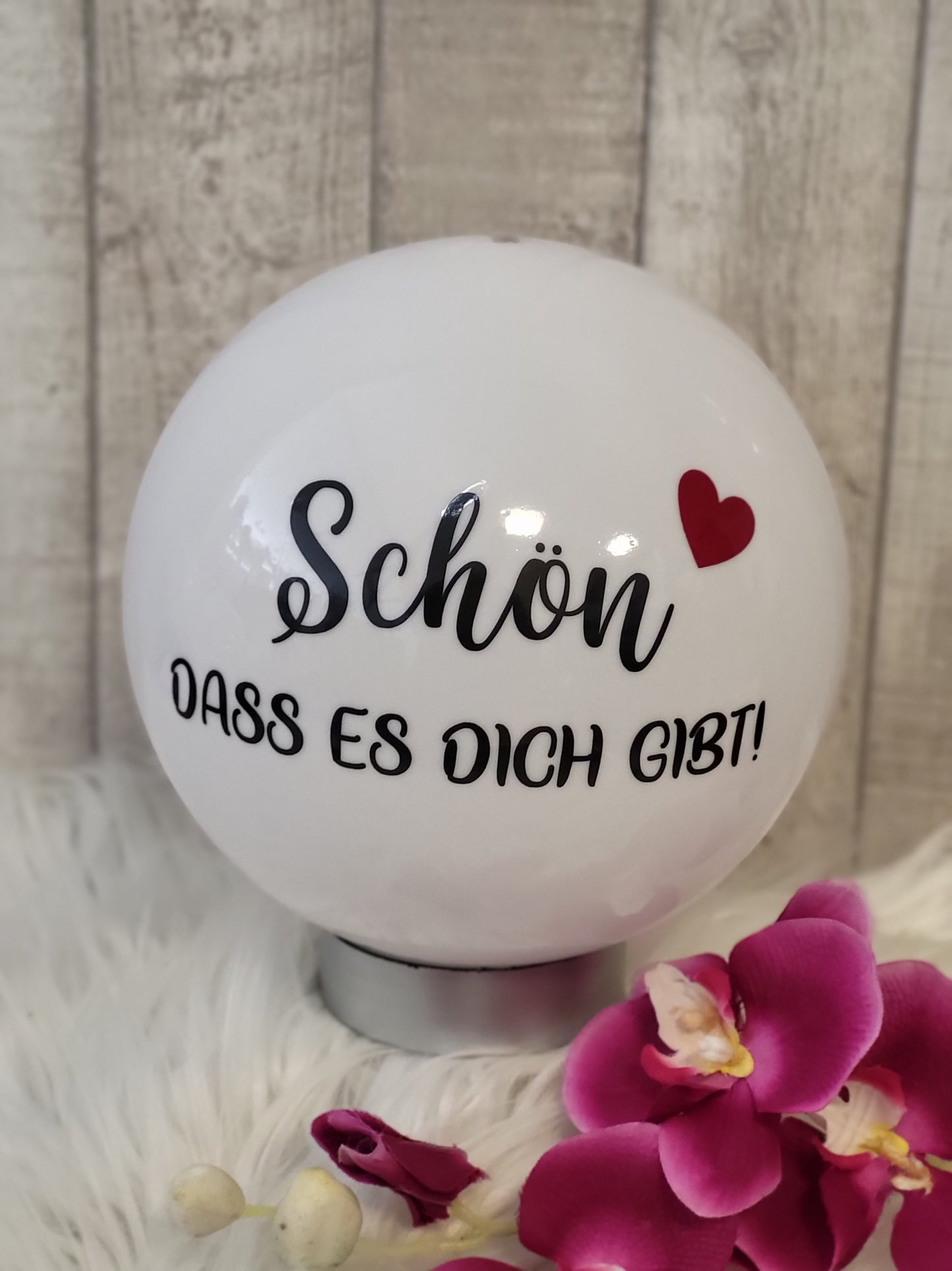 Solarkugel Schön dass es dich gibt