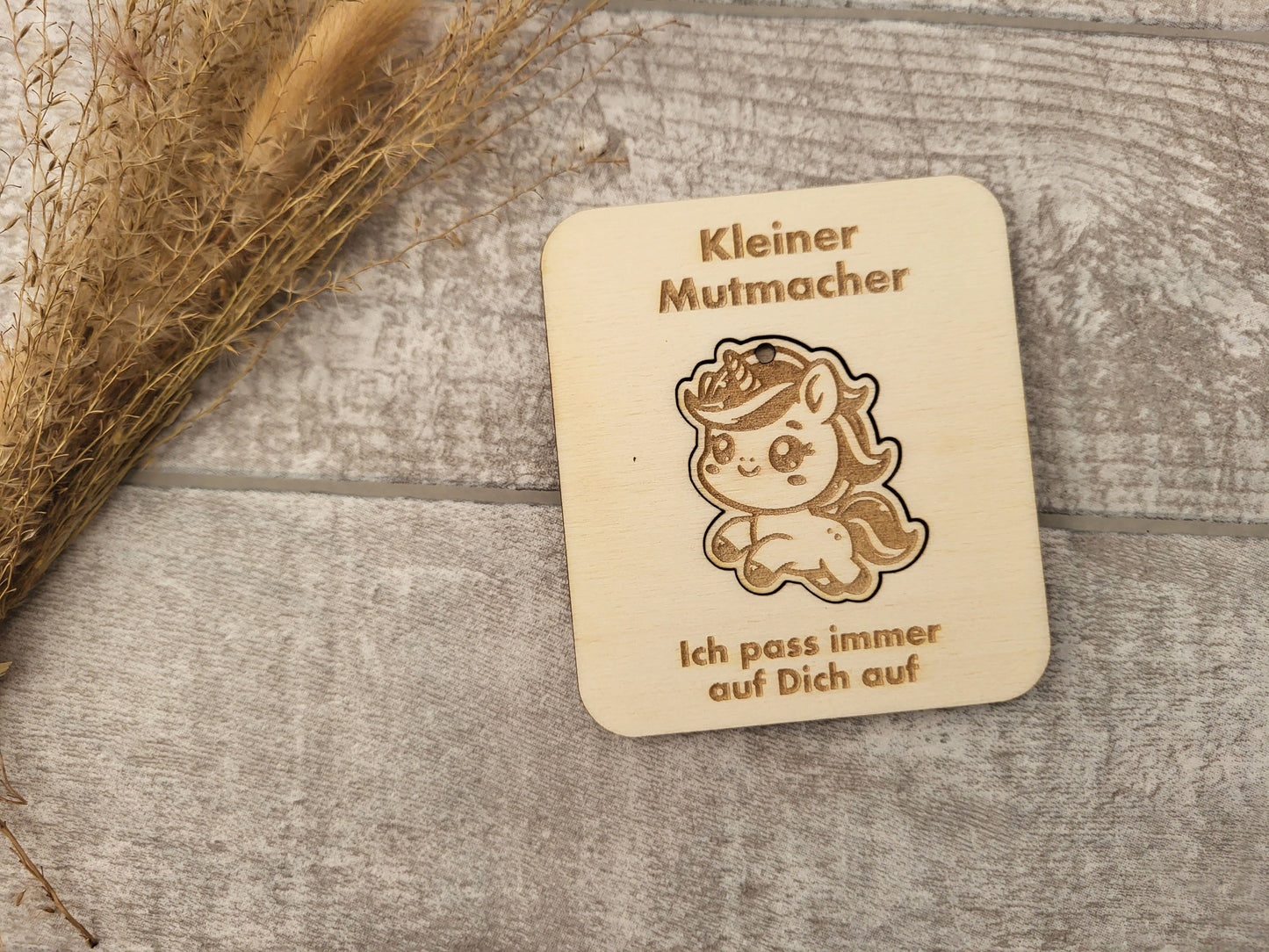 Mutmacher Karte Einhorn