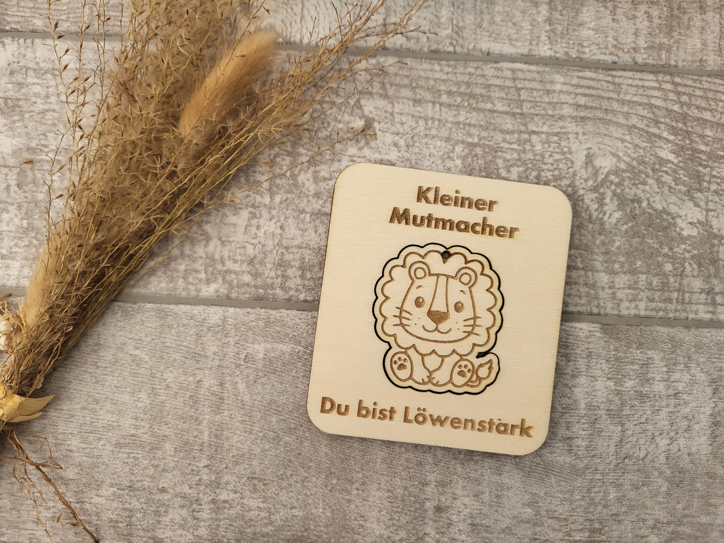 Mutmacher Karte Löwe