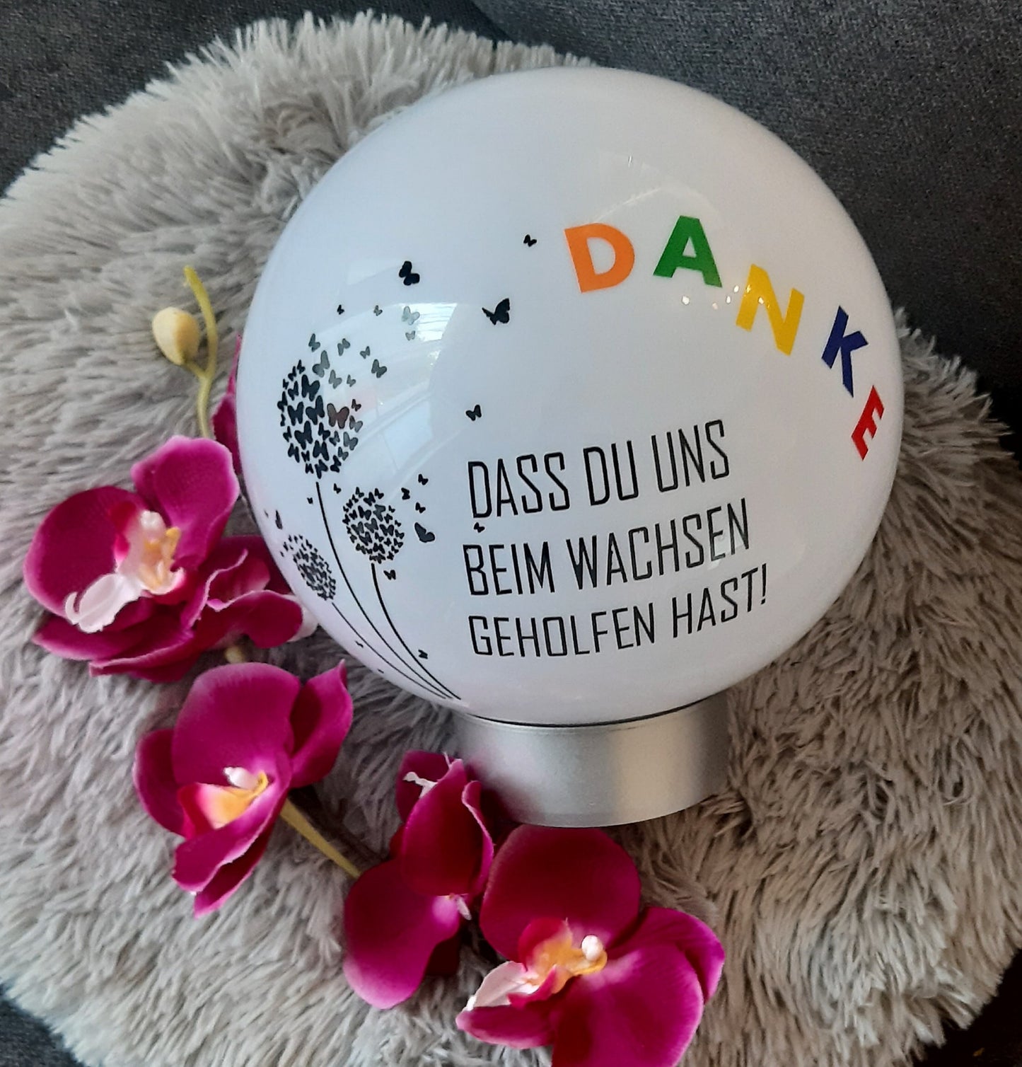 Solarkugel Danke, dass du uns beim wachsen geholfen hast