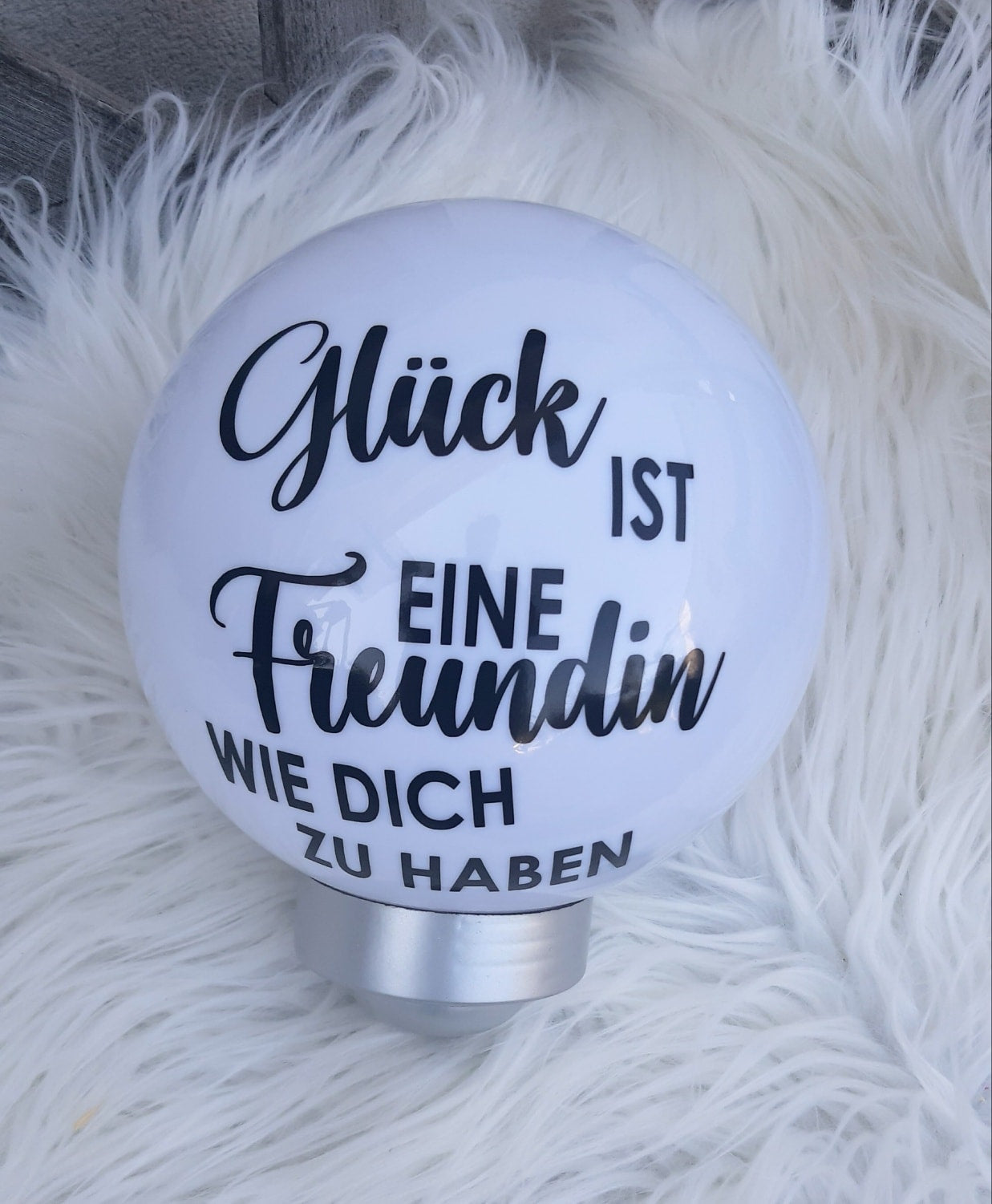 Solarkugel Glück