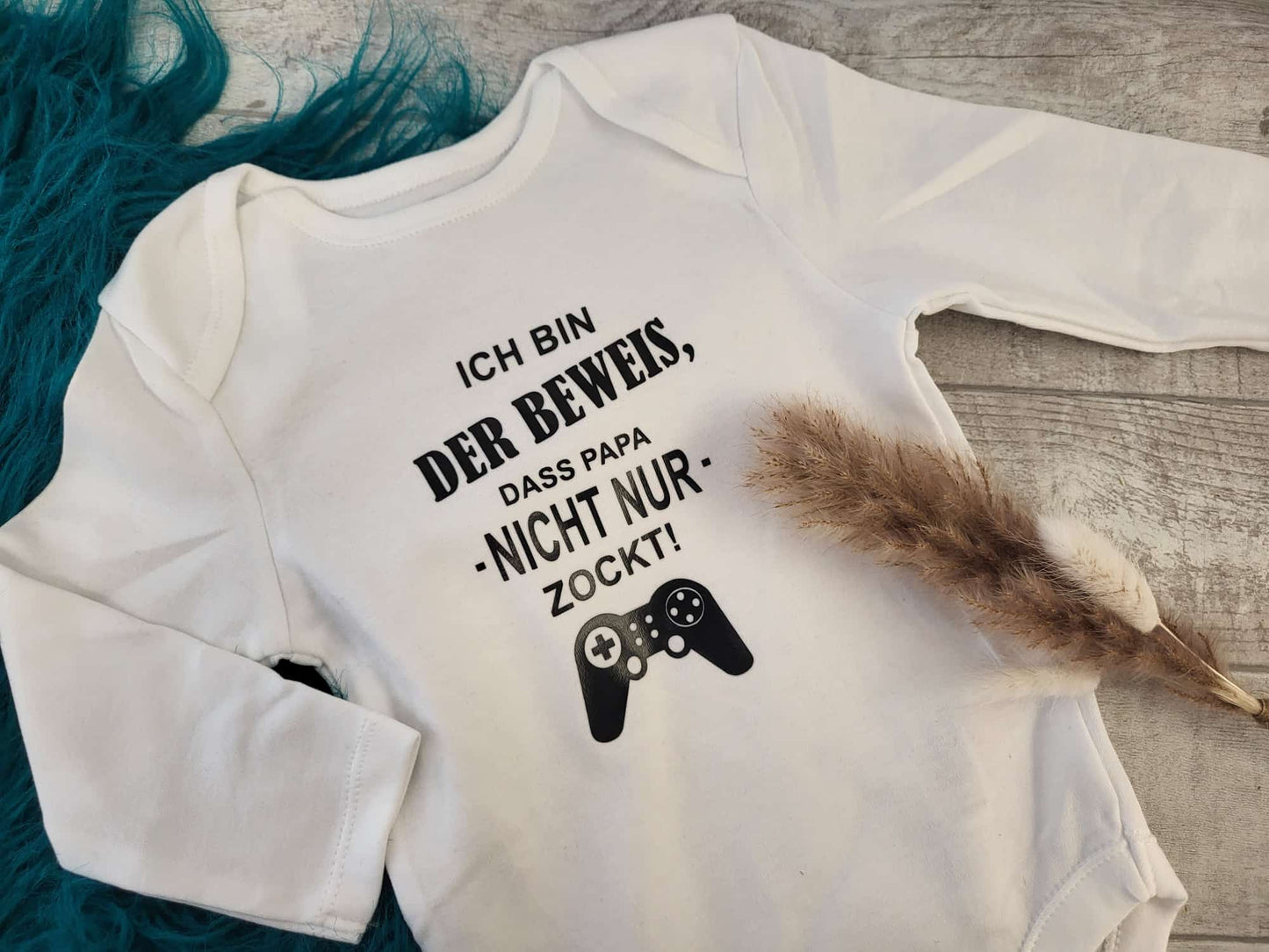 Babybody für Gamer-Papas