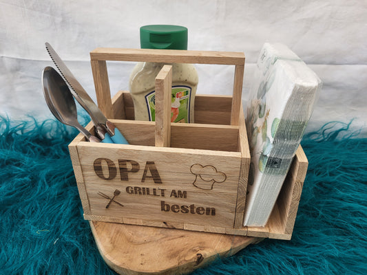 Grillkörbchen Opa/Papa