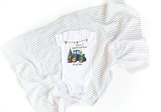 Body Weihnachten Traktor