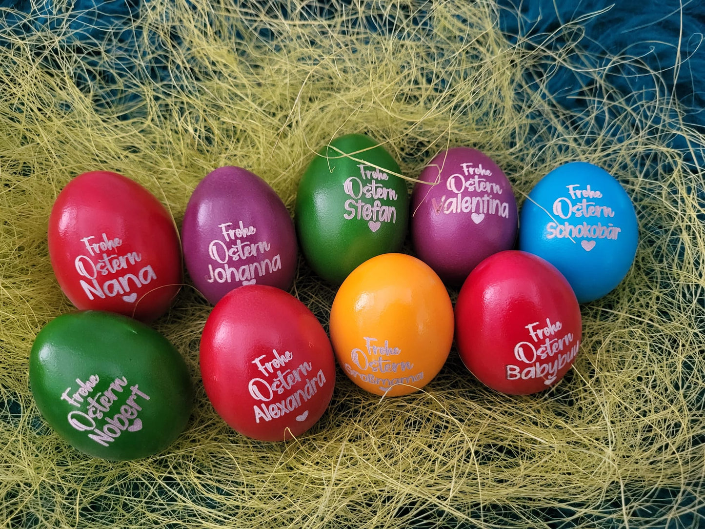 Personalisierte Ostereier mit Gravur – regional & einzigartig